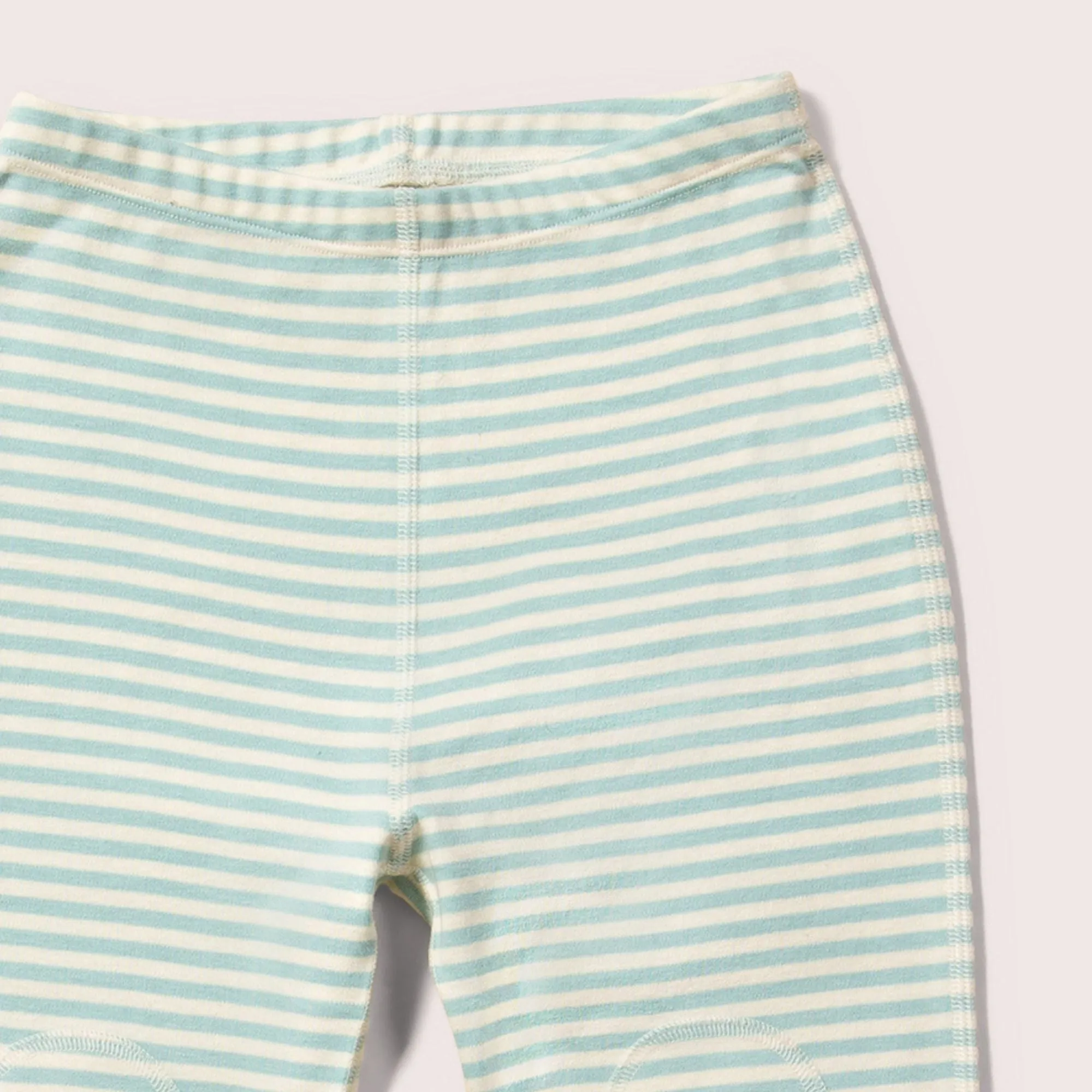 Powder Blue Striped Extra Long Adaptive Joggers
