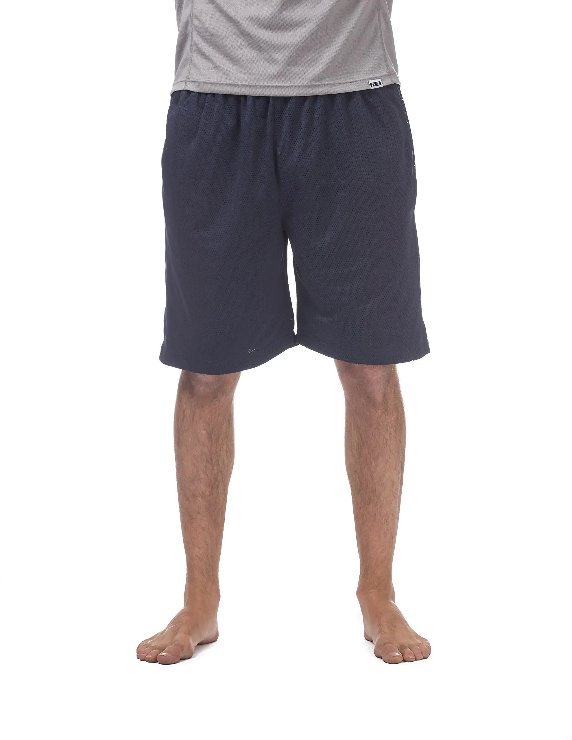 Pro Club Mens Comfort Mesh Athletic Shorts Medium Navy