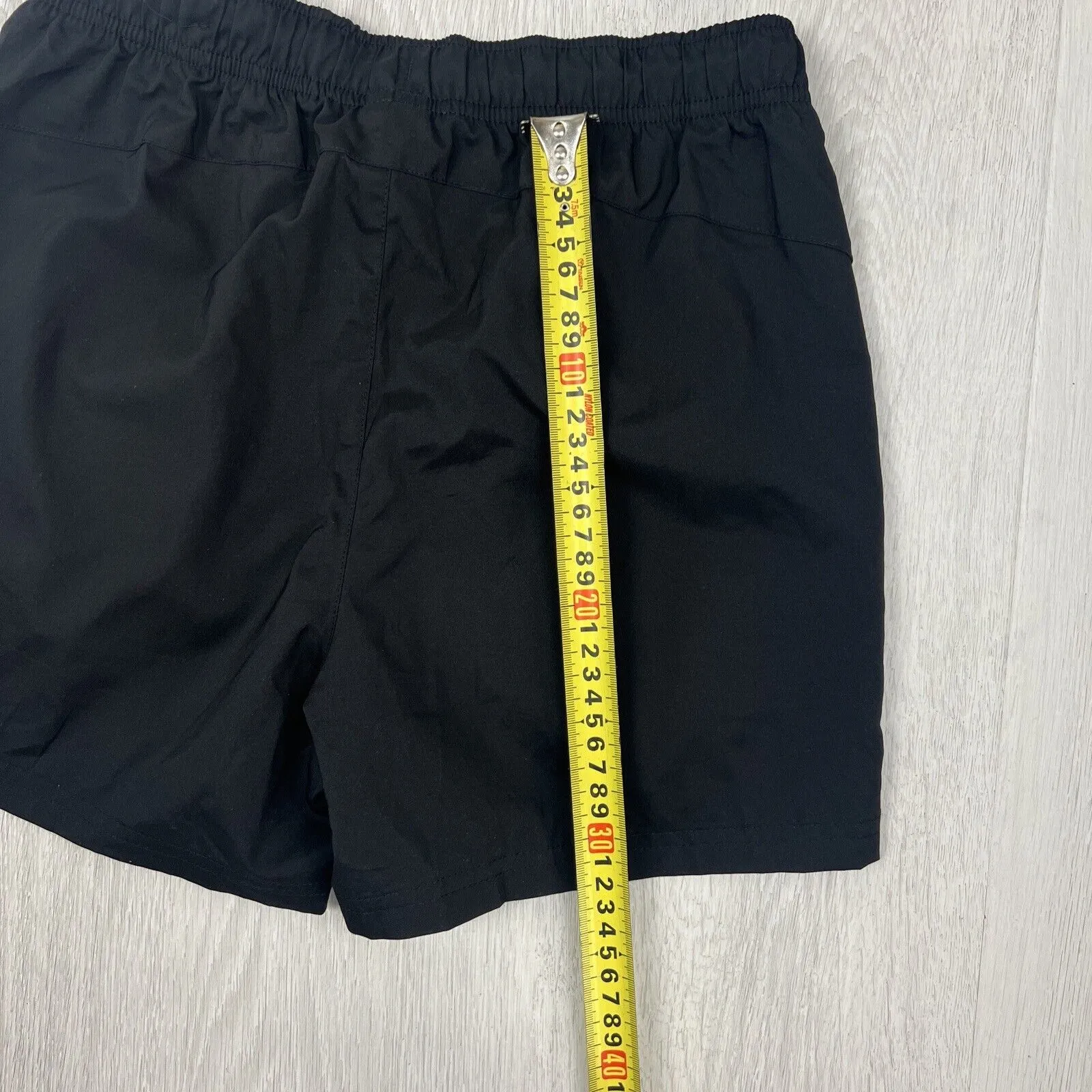 PUMA Boys Black Athletic Shorts Size 13-14 Years