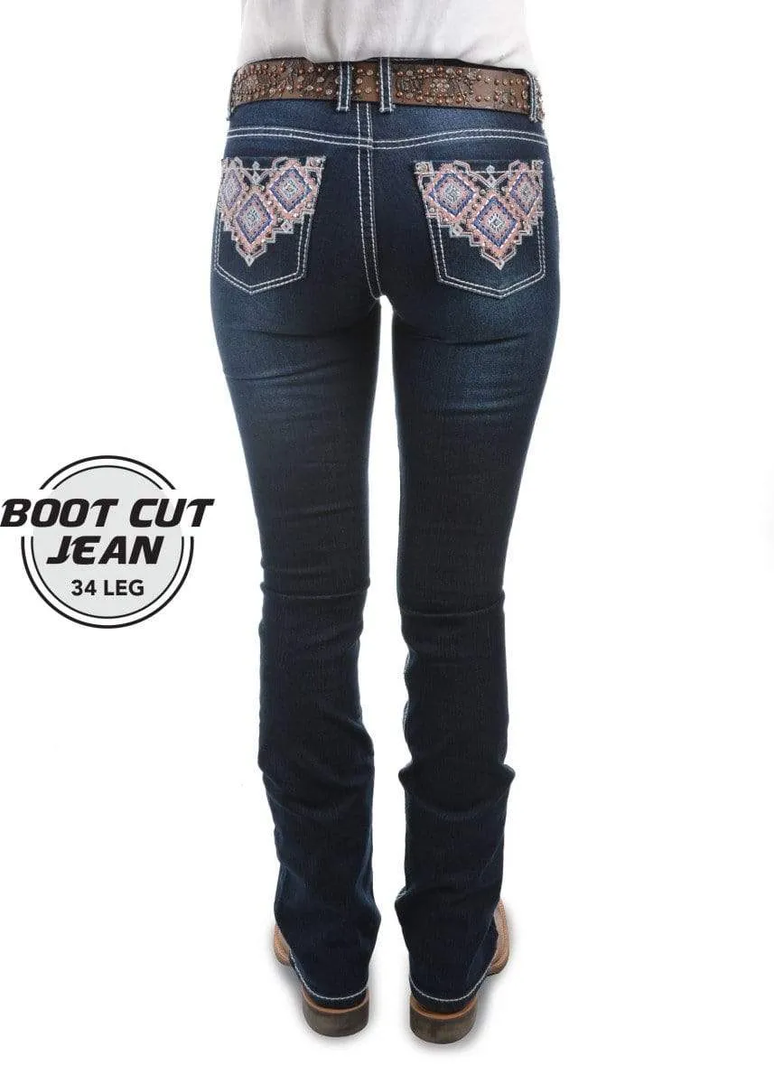 Pure Western Jeans Womens Macy Boot Cut (PCP2208124)