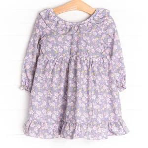Purple Petals Dress, Purple
