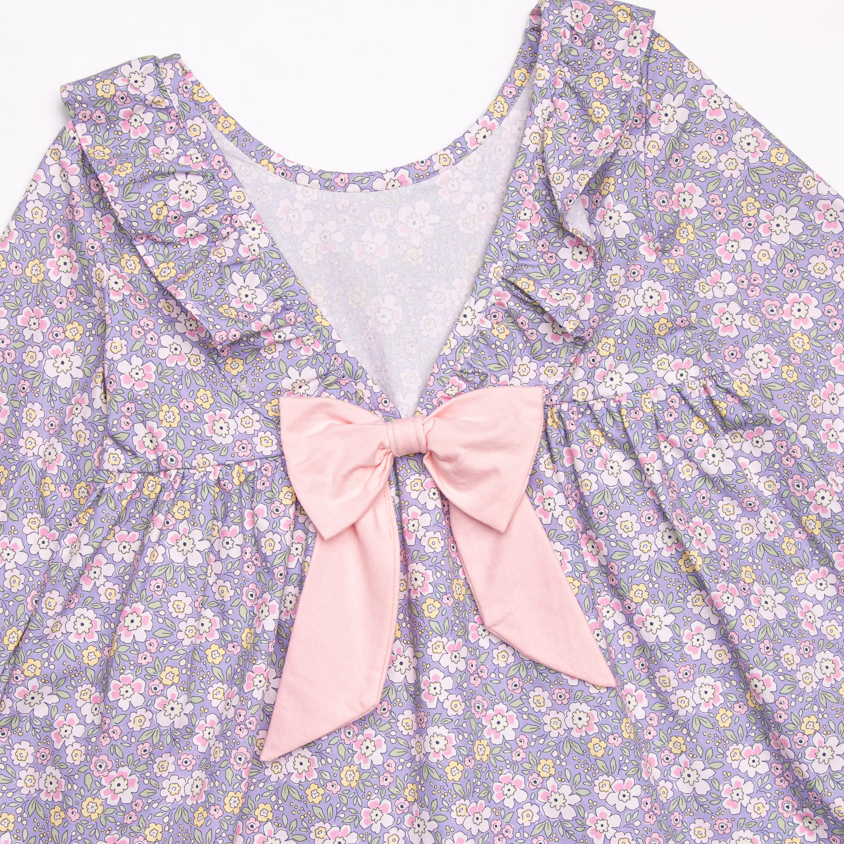 Purple Petals Dress, Purple