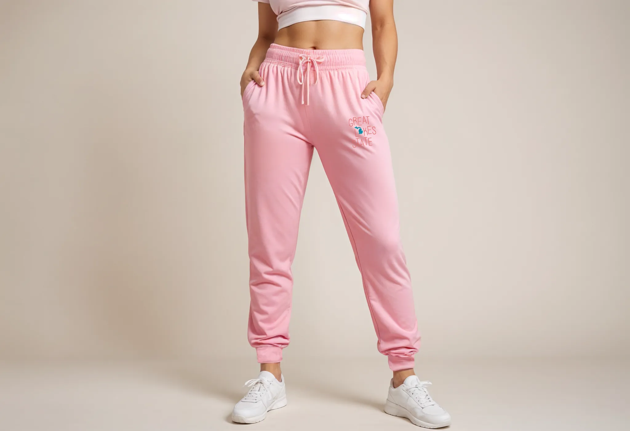 "Lakeside Pride" Ladies' Fitted Joggers
