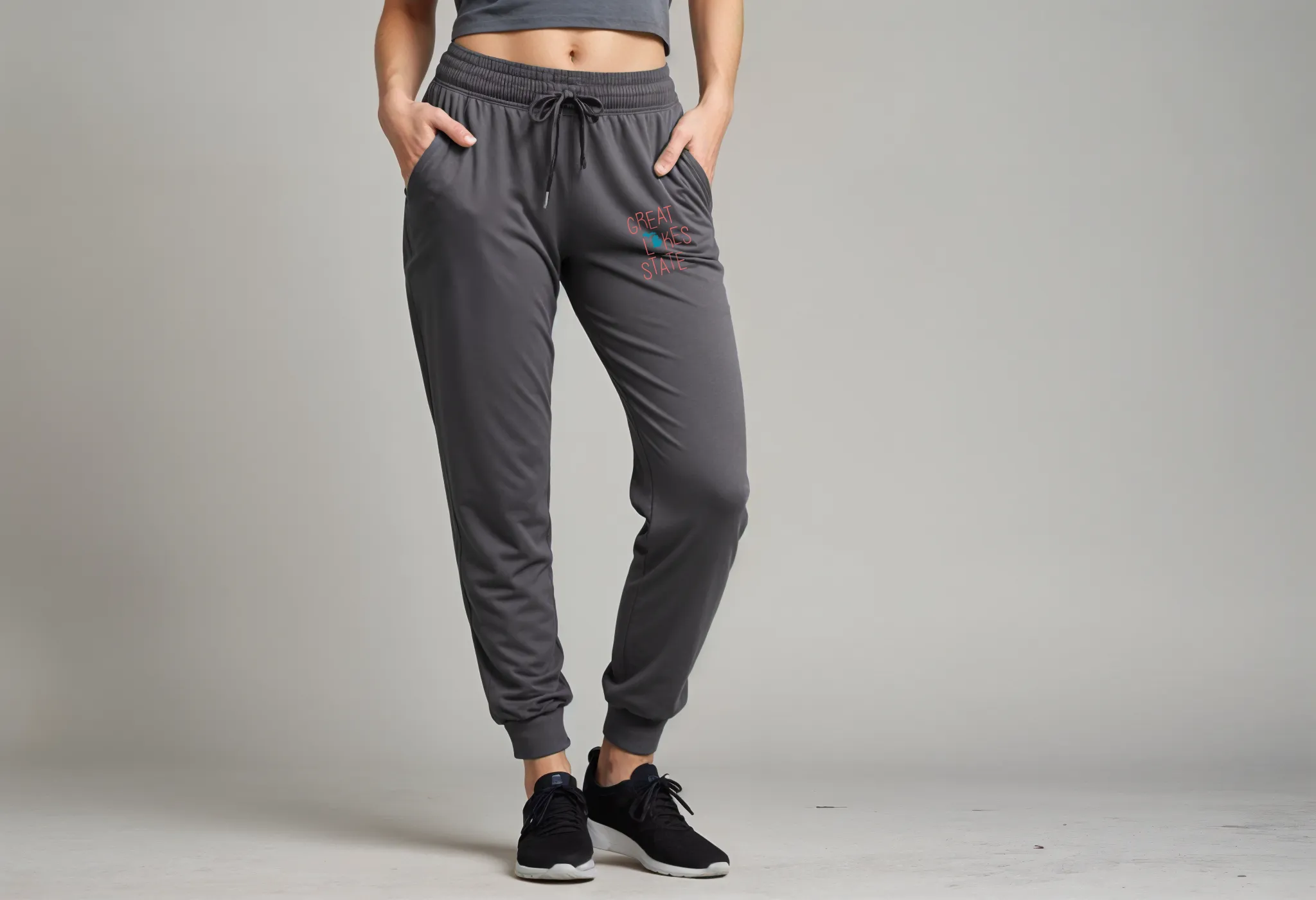 "Lakeside Pride" Ladies' Fitted Joggers