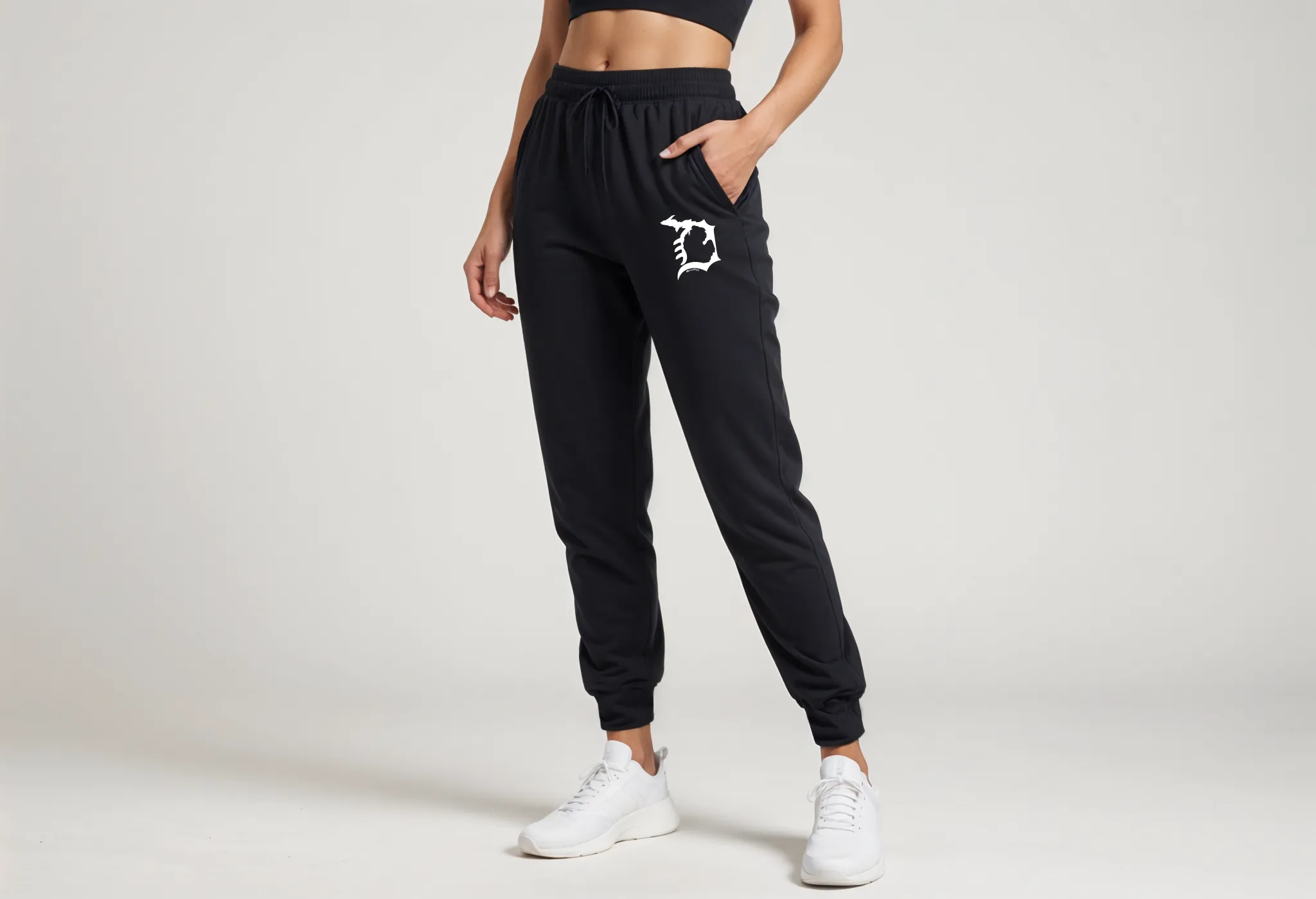 "Michigan D" Ladies' Fitted Joggers