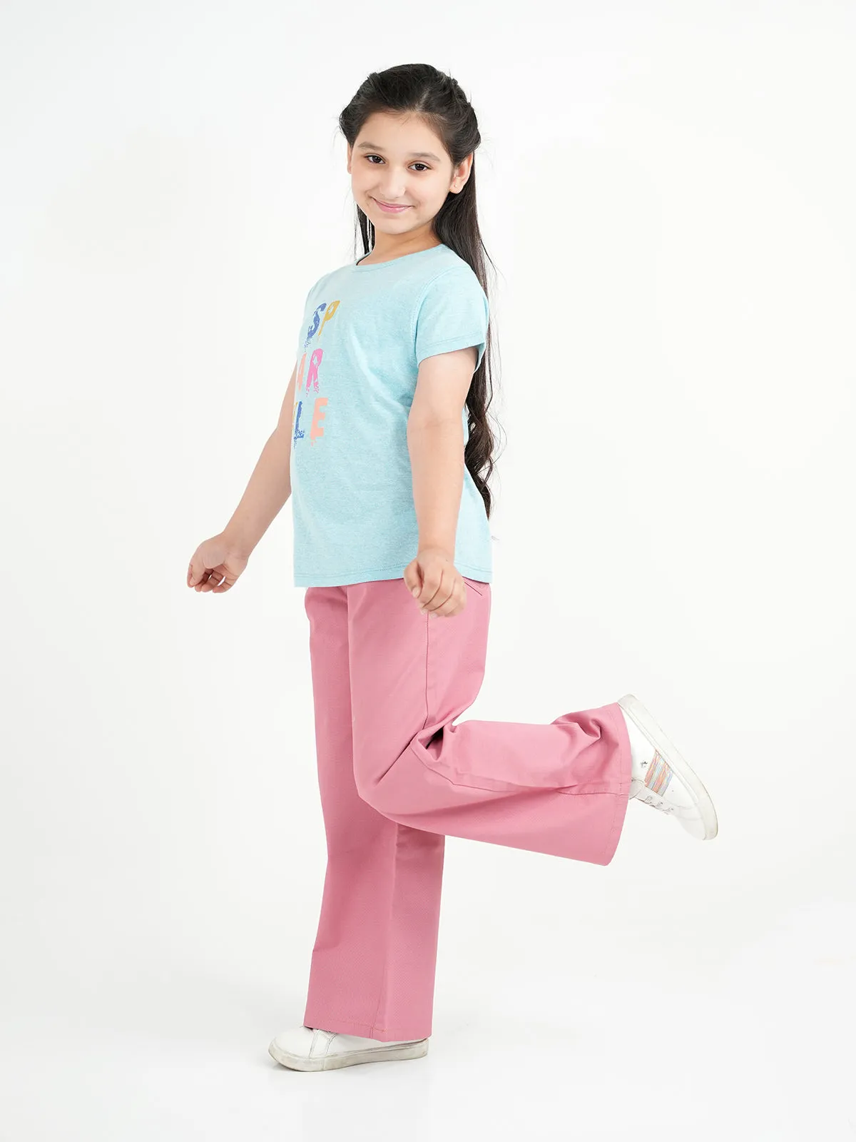 "NAJLA" Casual Twill Pant
