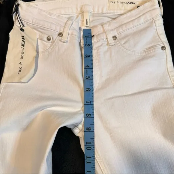 rag &amp; bone white jeans | NWT | skinny | women’s various sizes available | c9