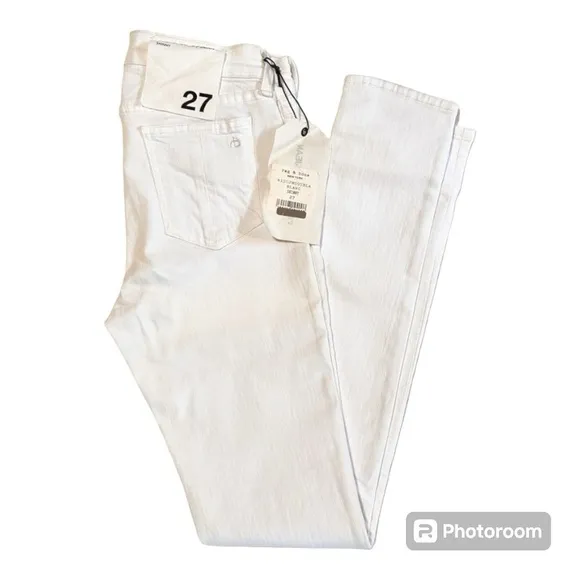 rag &amp; bone white jeans | NWT | skinny | women’s various sizes available | c9
