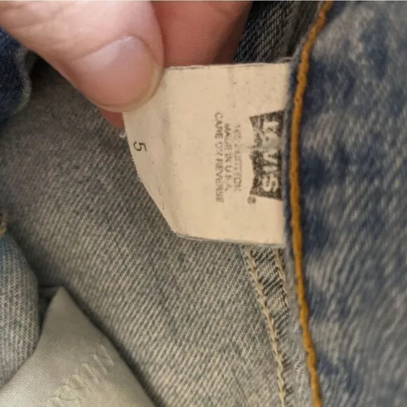 Rare Levi's lot 53 vintage shorts