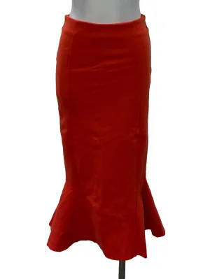 Red Mermiad Pencil Skirt