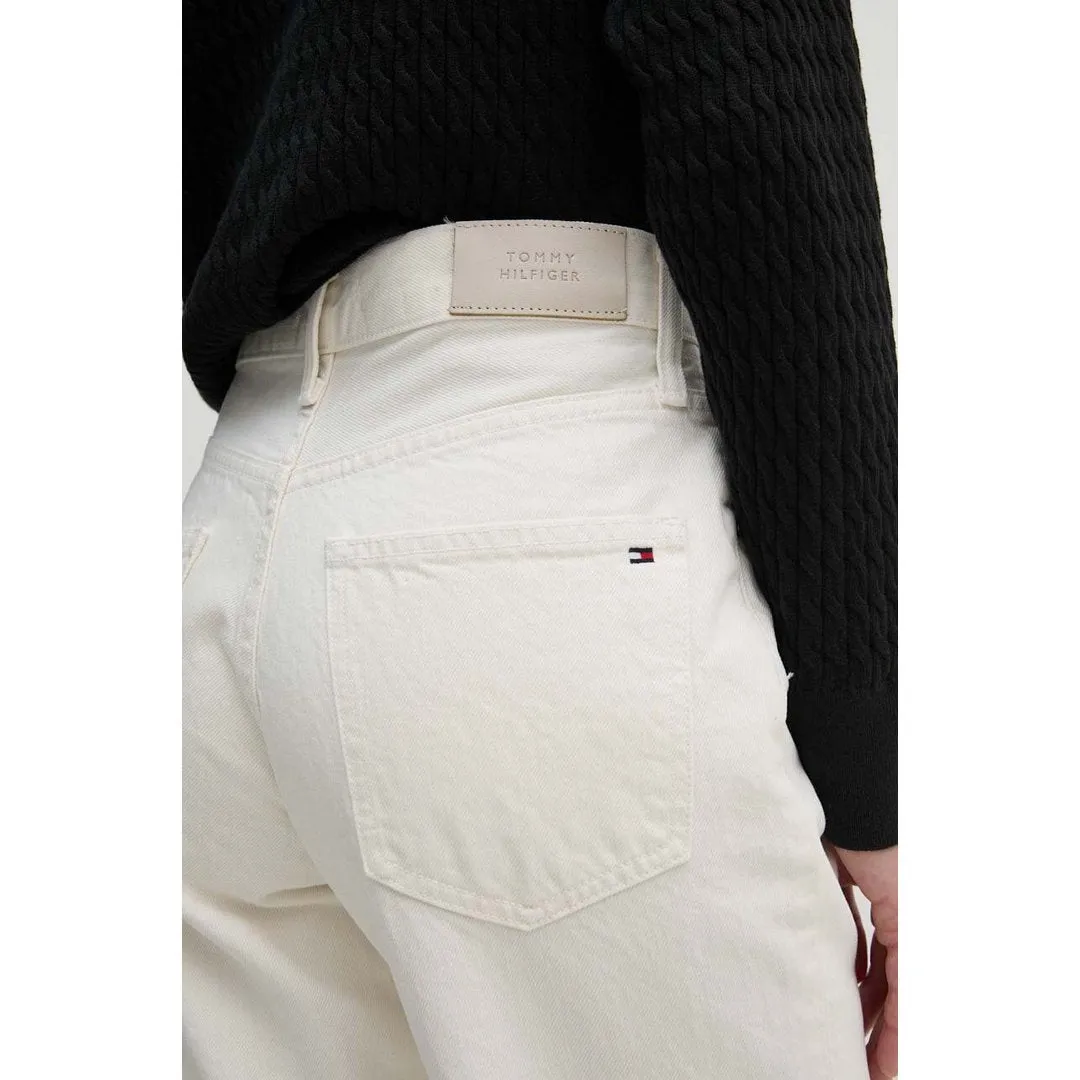 Relaxed Bootcut Hw Ecru