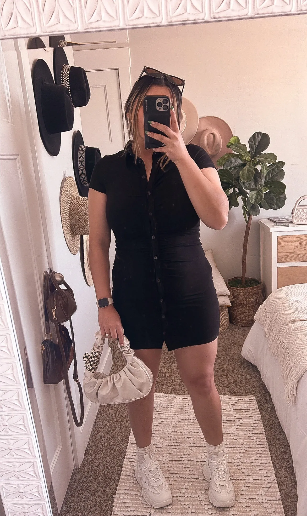 reminiscing rushed bodycon dress