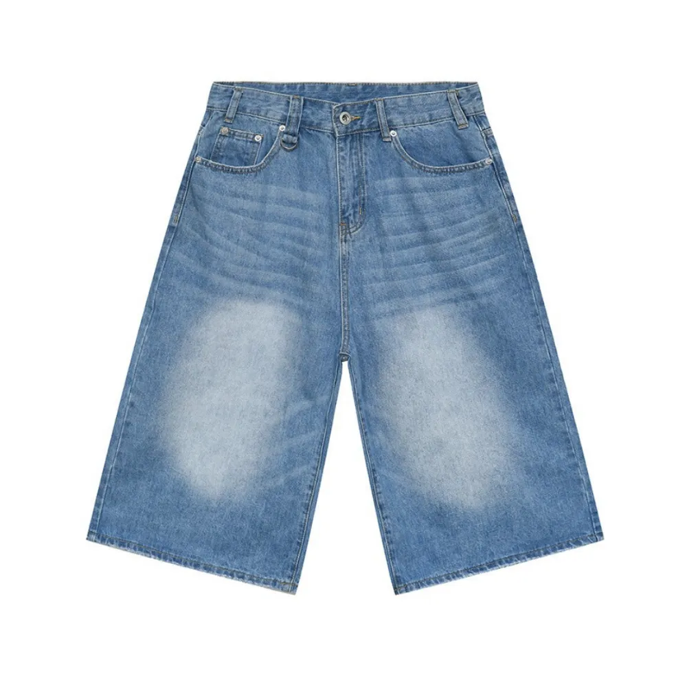 Retro Versatile Denim Shorts