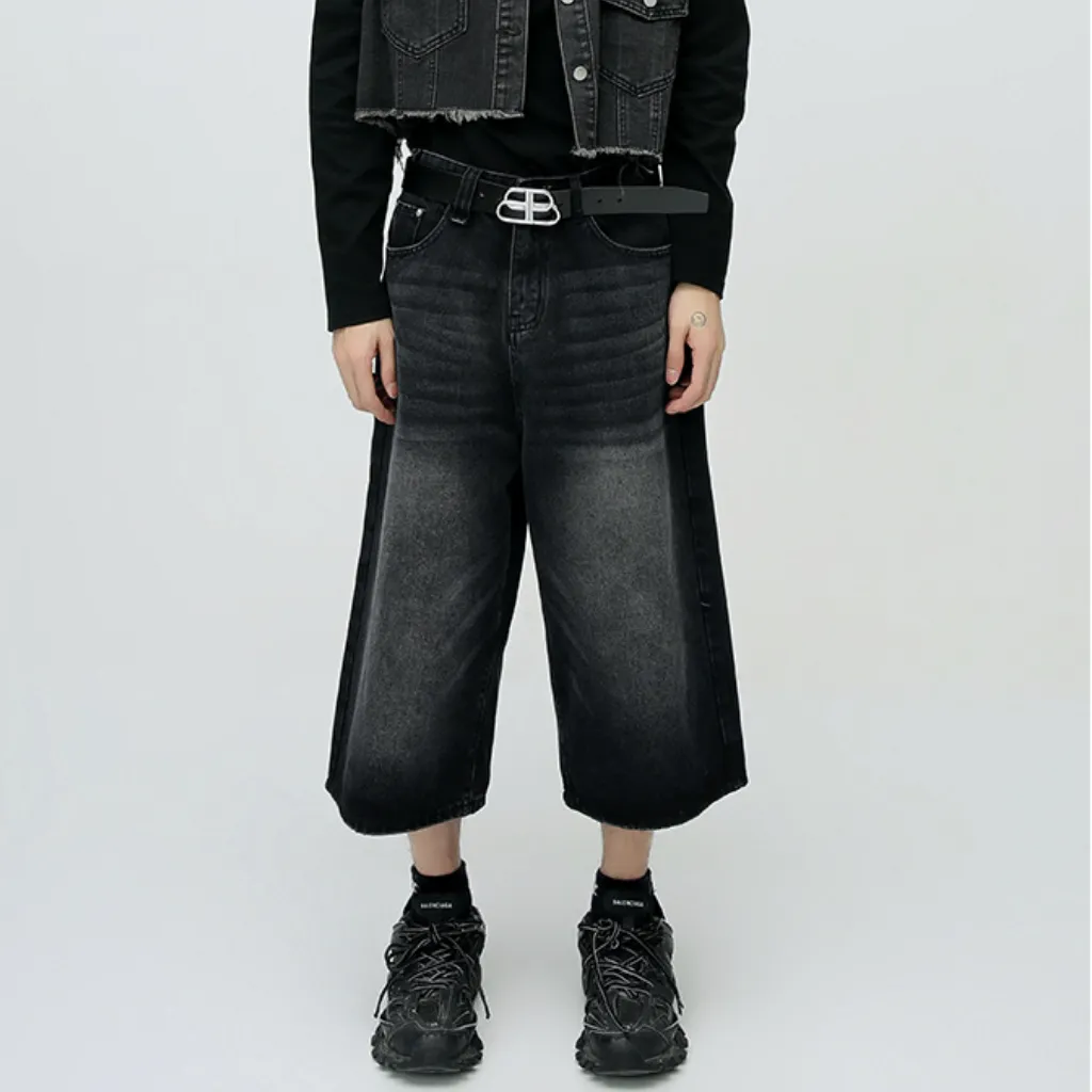 Retro Versatile Denim Shorts