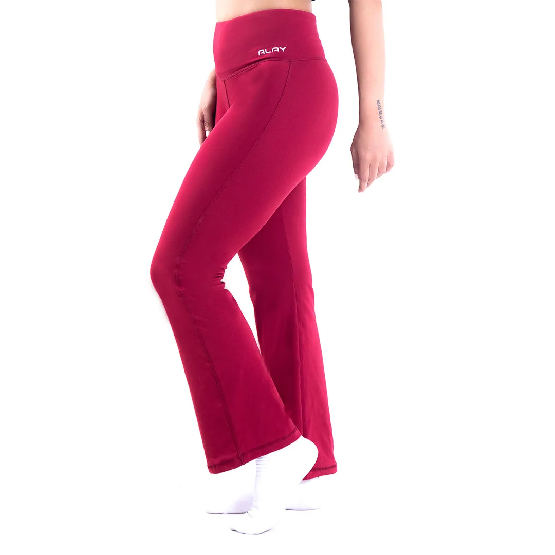 Retro yoga pants - Red