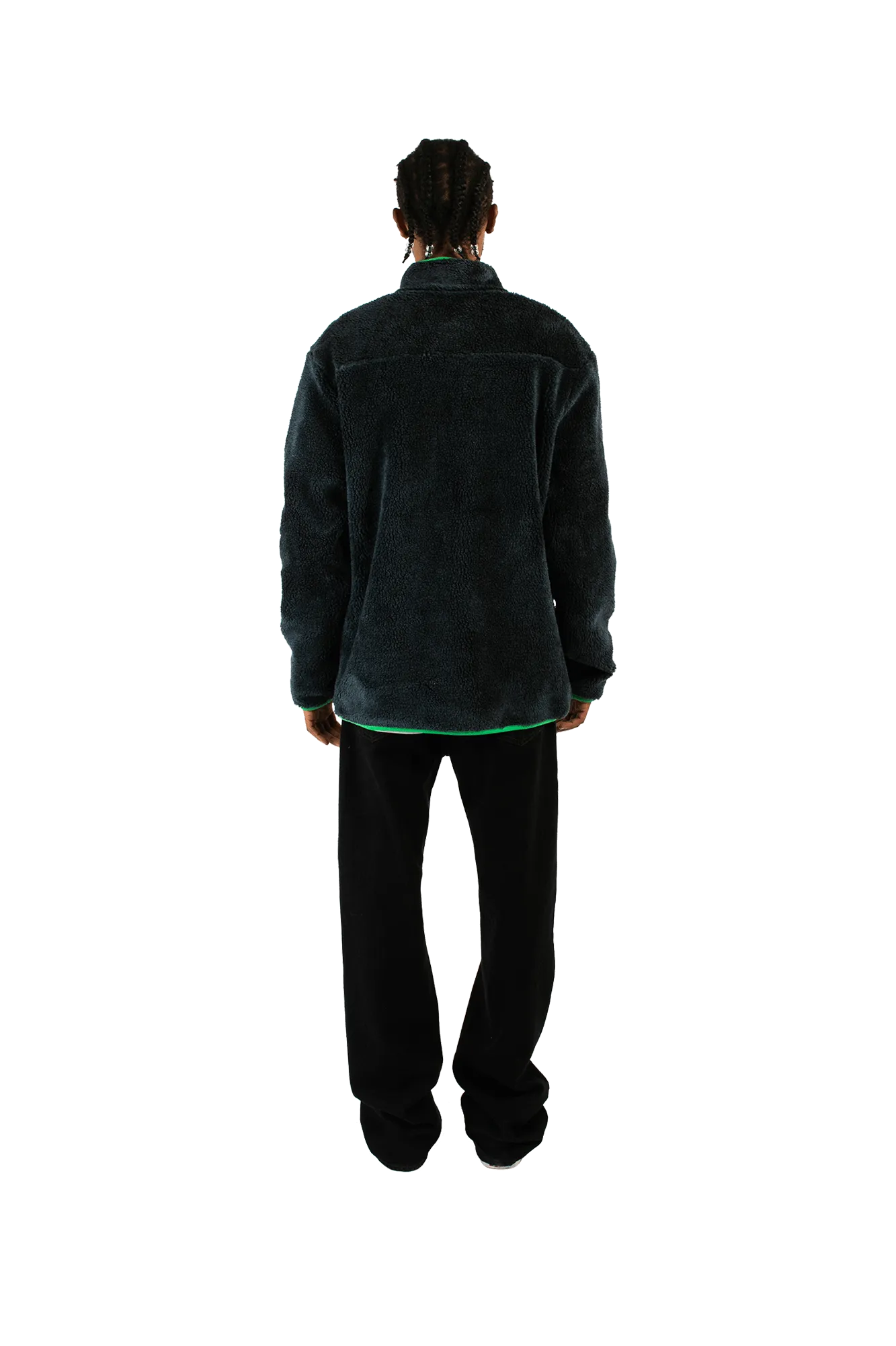 Reversible Polar Fleece Zip Thru Jacket