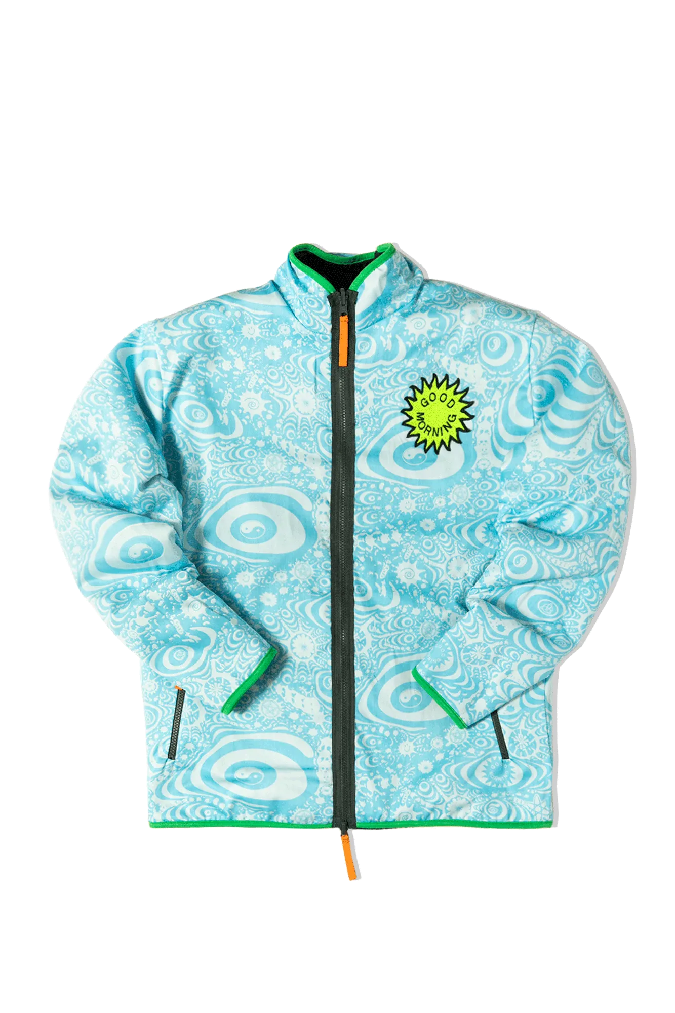 Reversible Polar Fleece Zip Thru Jacket