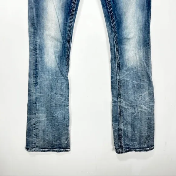 Rock Revival Women's Bootcut Blue Jeans W22