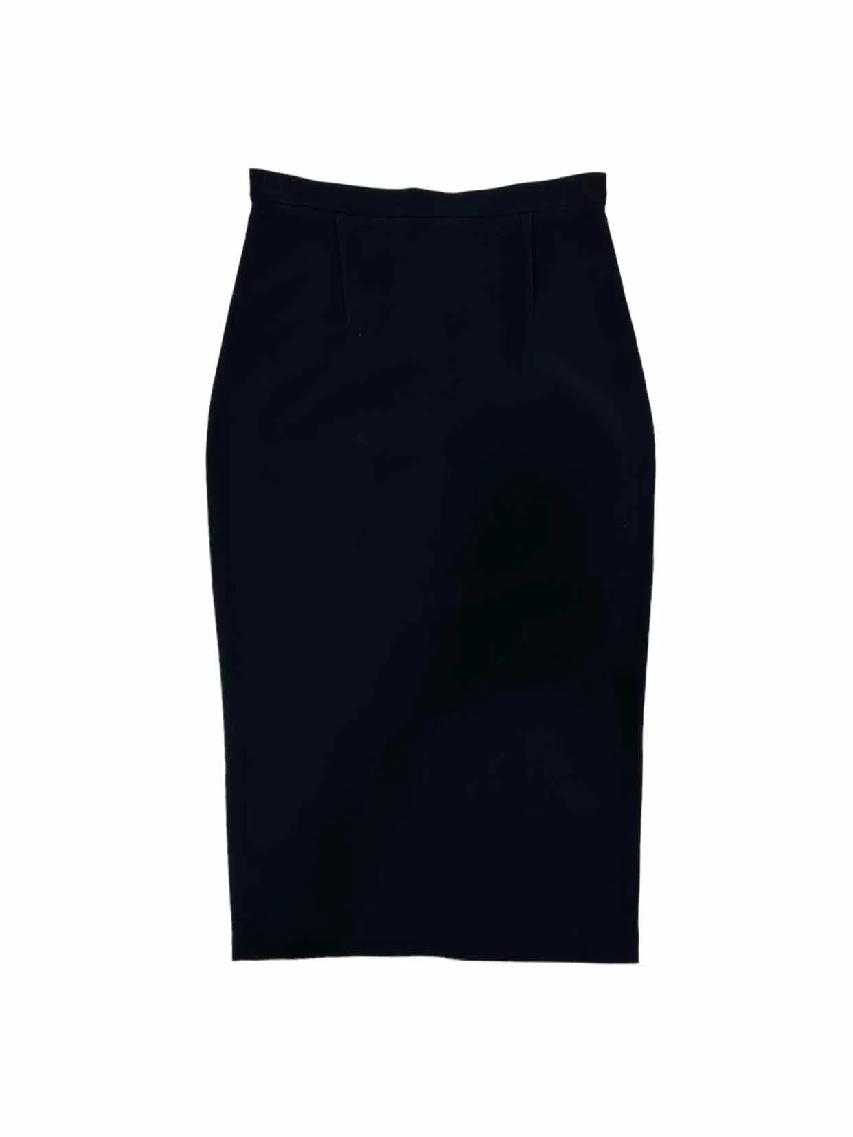 ROLAND MOURET Black Midi Skirt US8