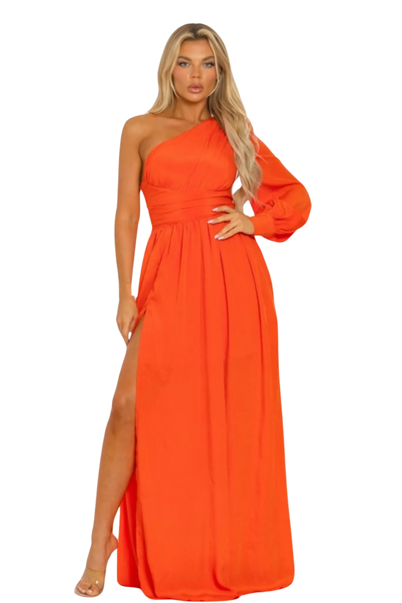 Ronie One Shoulder Maxi Dress