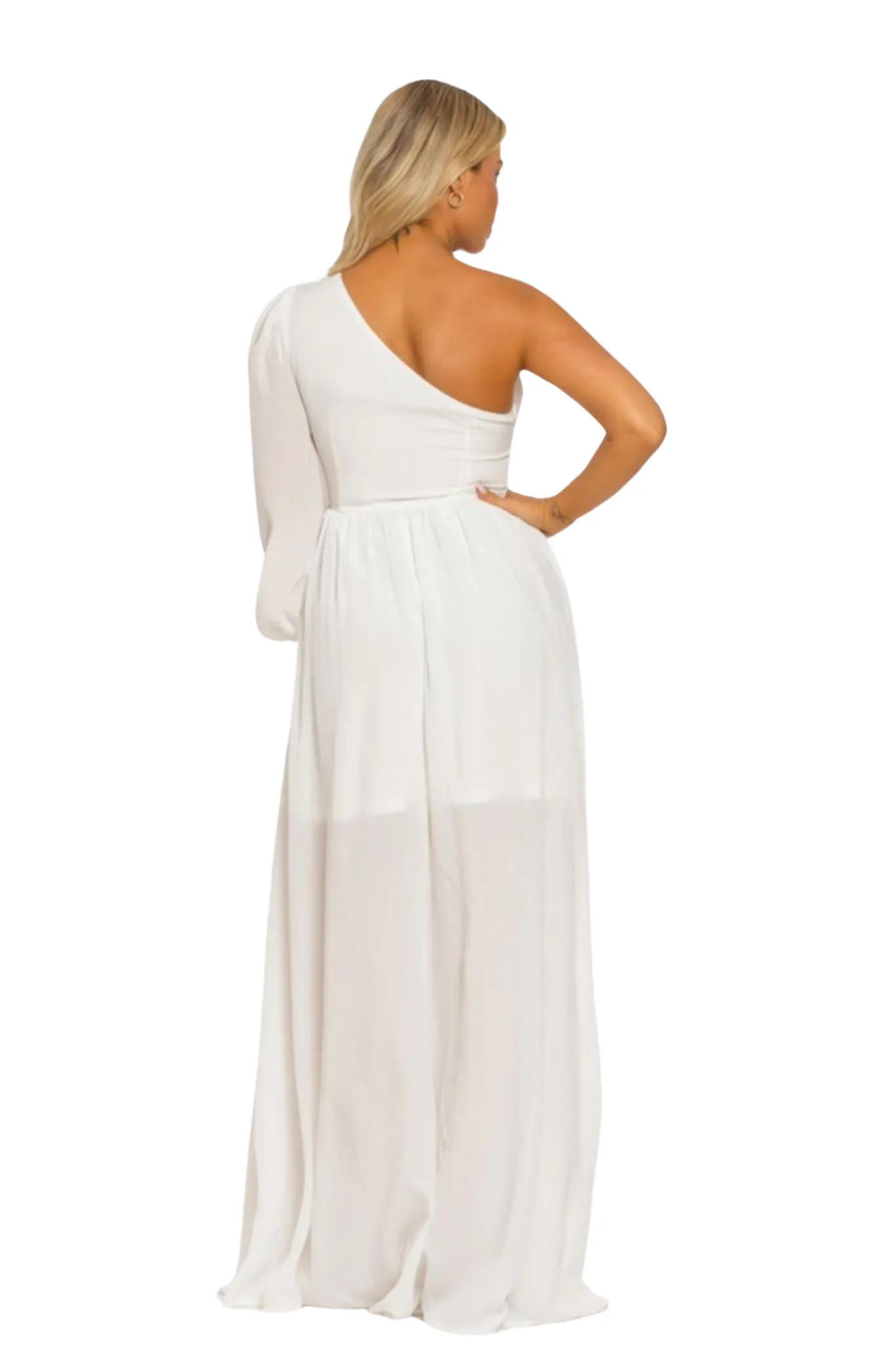 Ronie One Shoulder Maxi Dress
