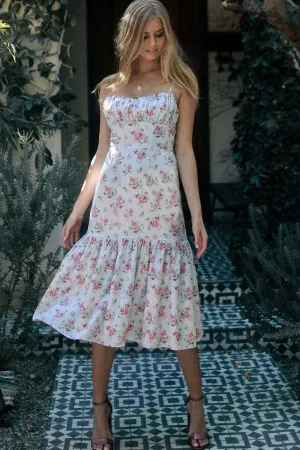 Rosetta Midi Dress - Rosetta Print