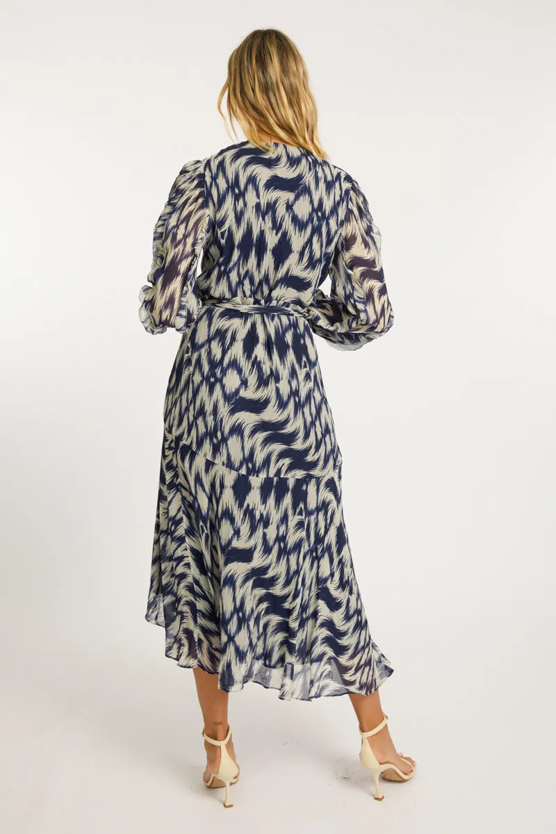 Saison Blue Katsuri Dress by Caballero