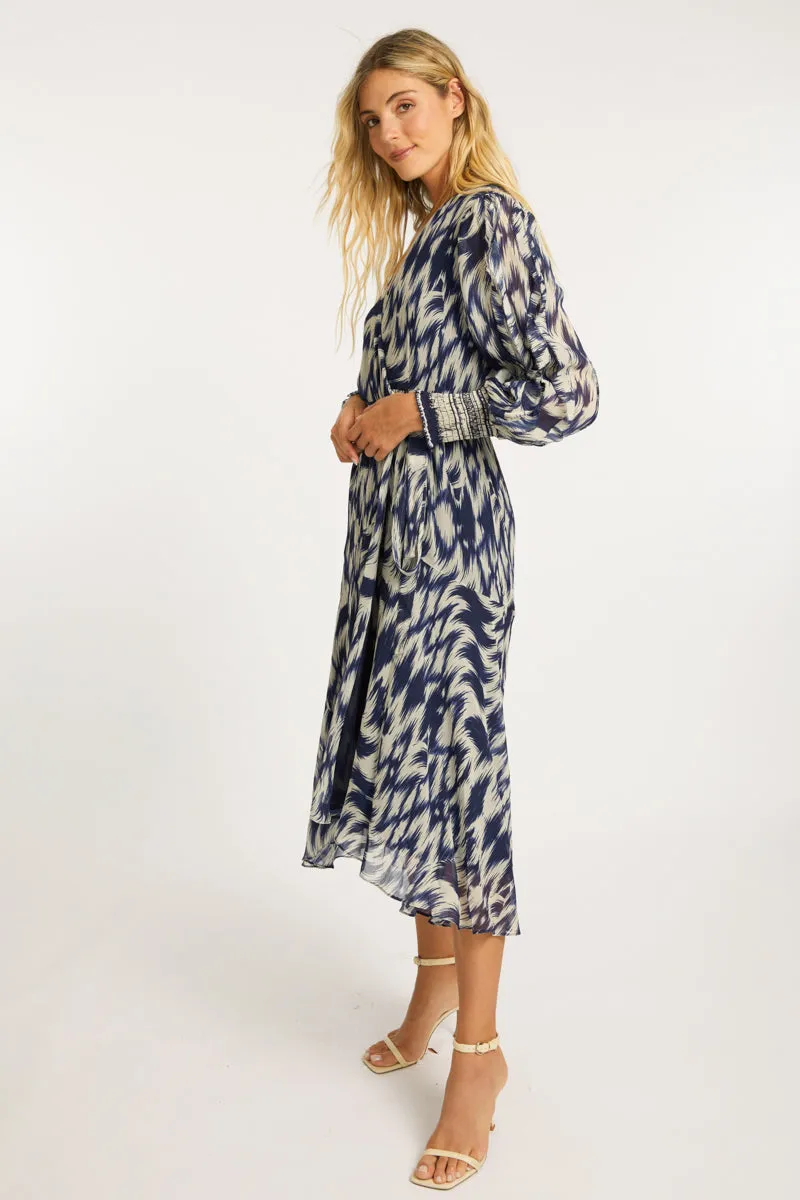 Saison Blue Katsuri Dress by Caballero