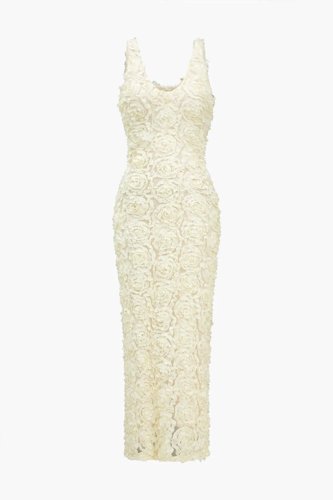Sandy - Chic V neck with Slit Woman's Maxi Dress