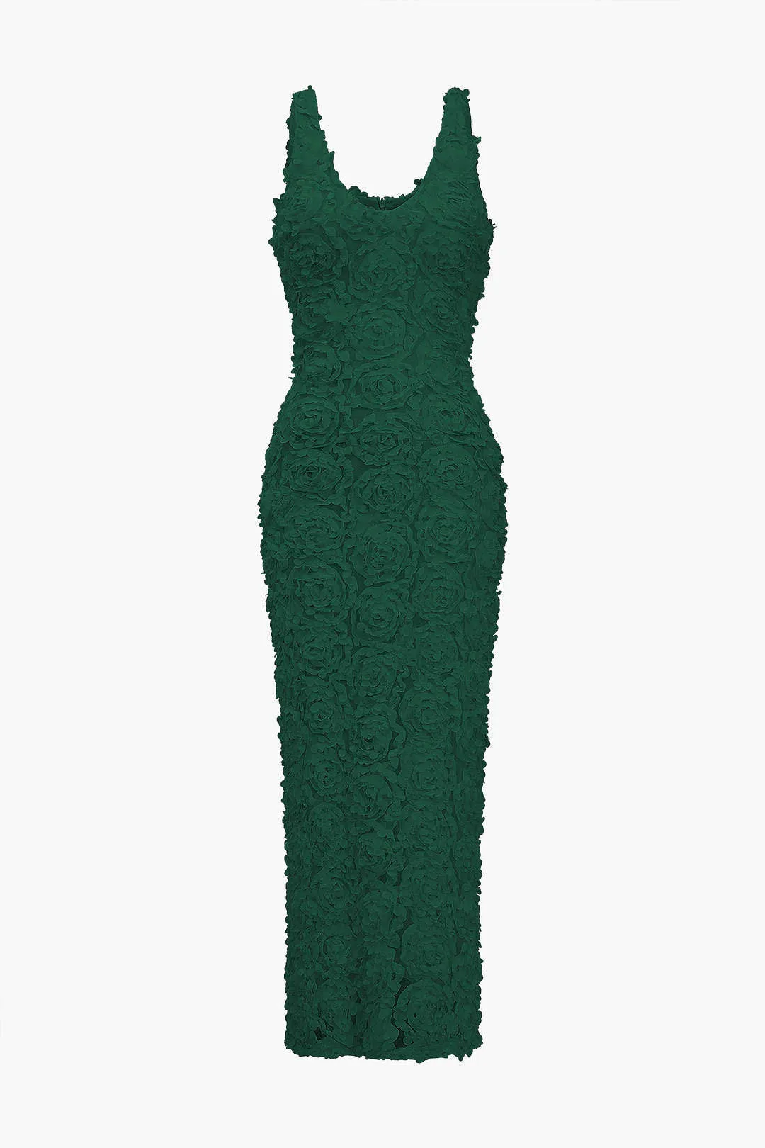 Sandy - Chic V neck with Slit Woman's Maxi Dress