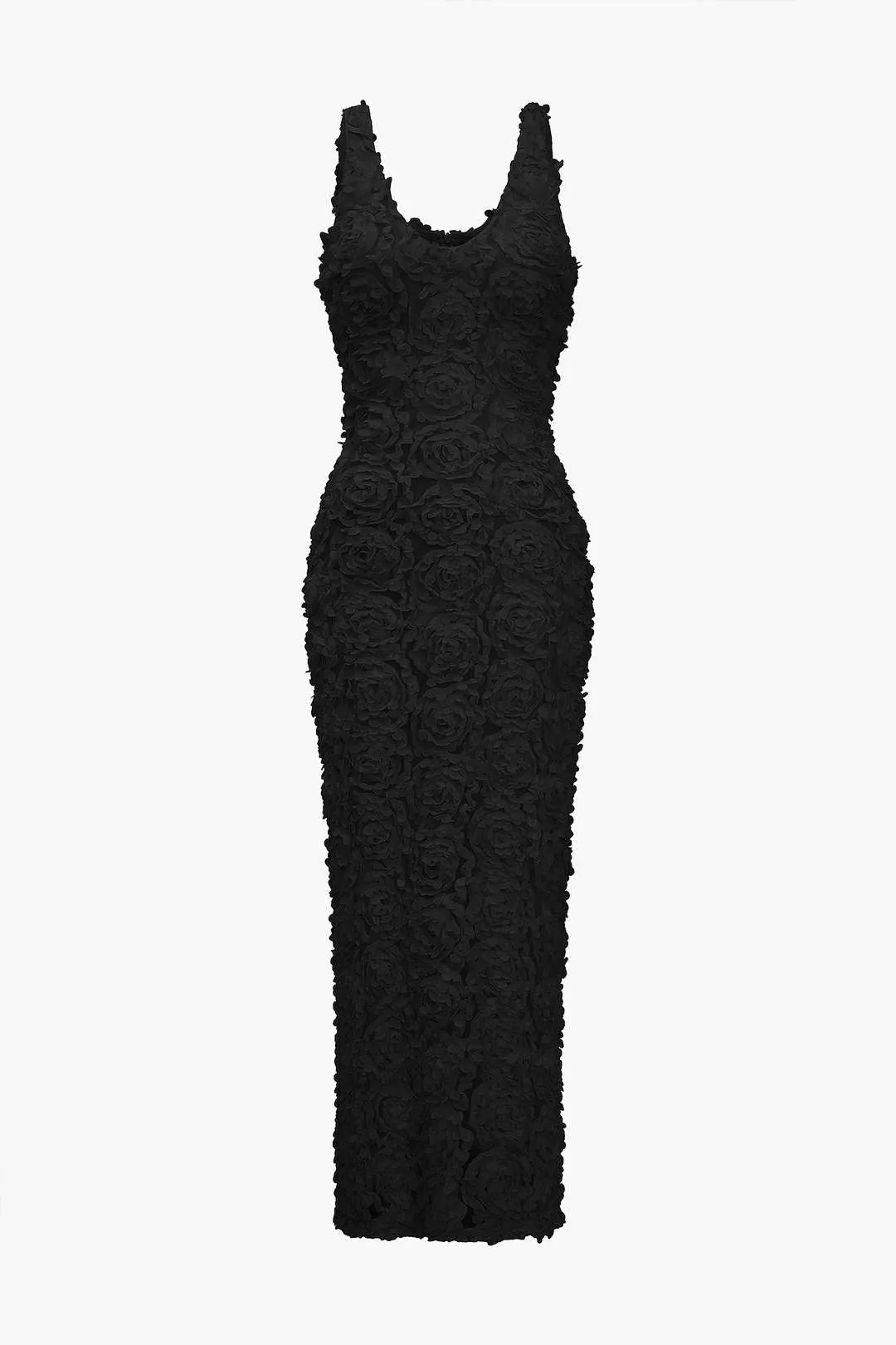 Sandy - Chic V neck with Slit Woman's Maxi Dress