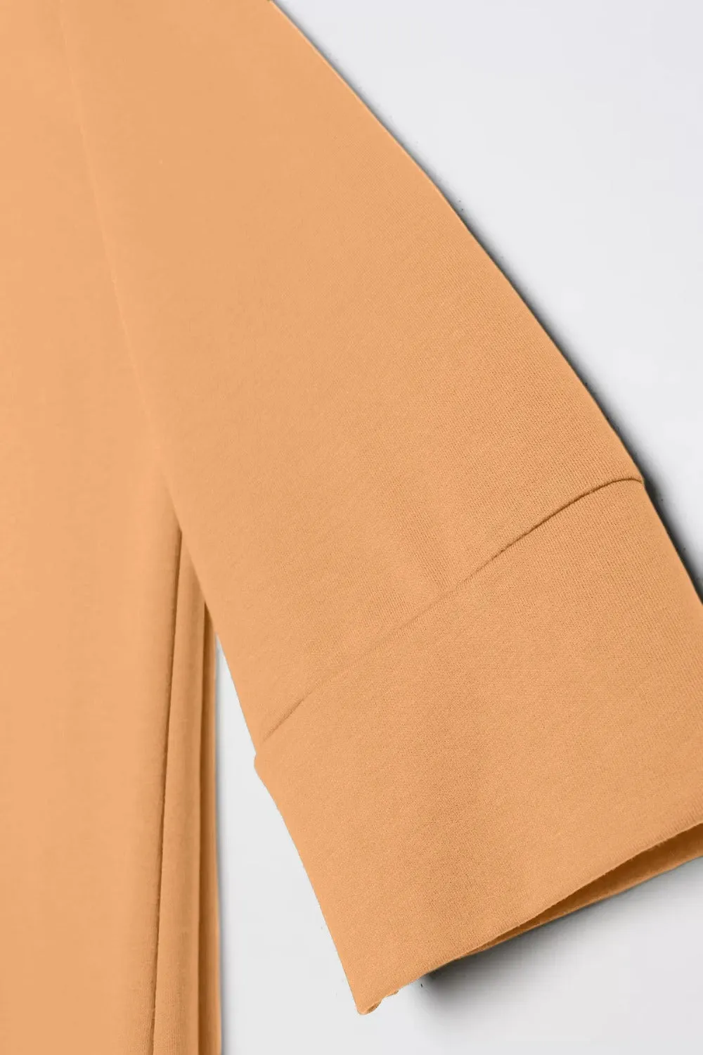 Sara Modest Hooded Chic Maxi Dress | Sunset