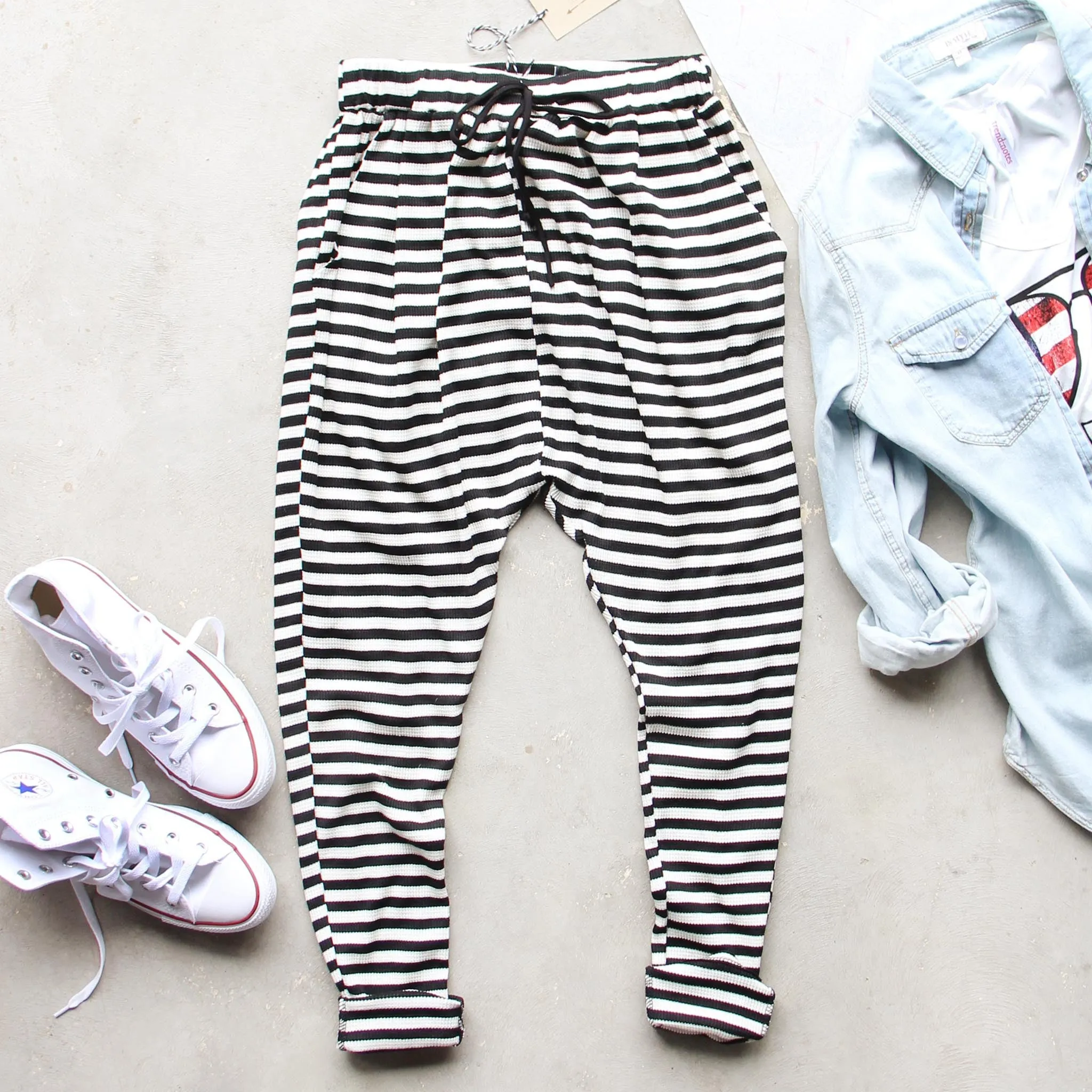 Saturday Stripe Joggers