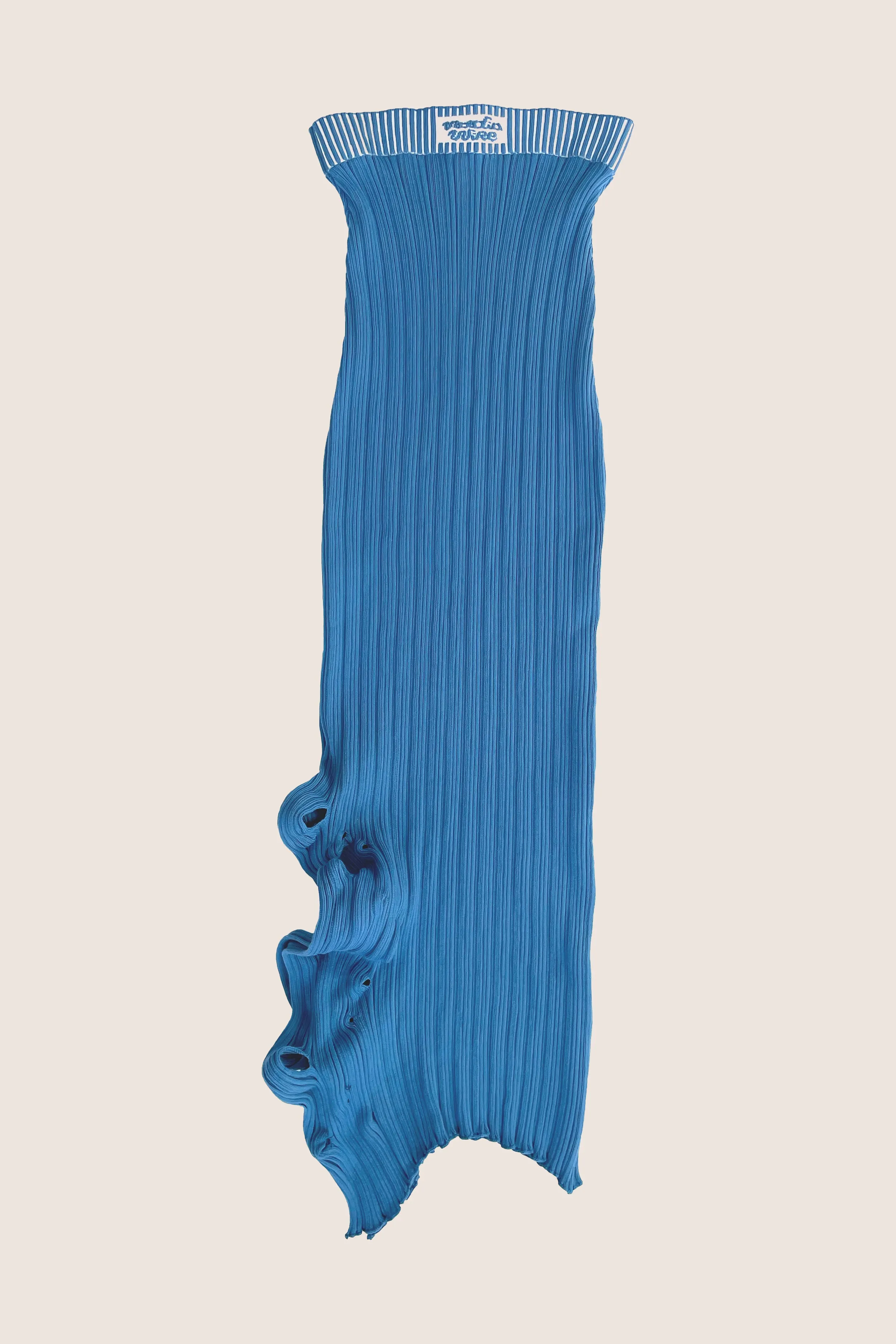 Scallop Rib Pencil Skirt