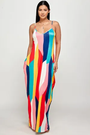 Scarlette Print Maxi Dress Plus