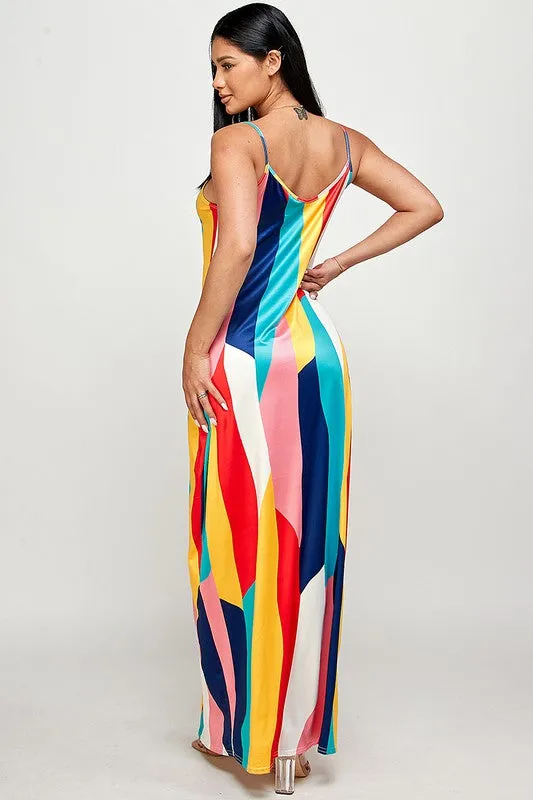 Scarlette Print Maxi Dress Plus