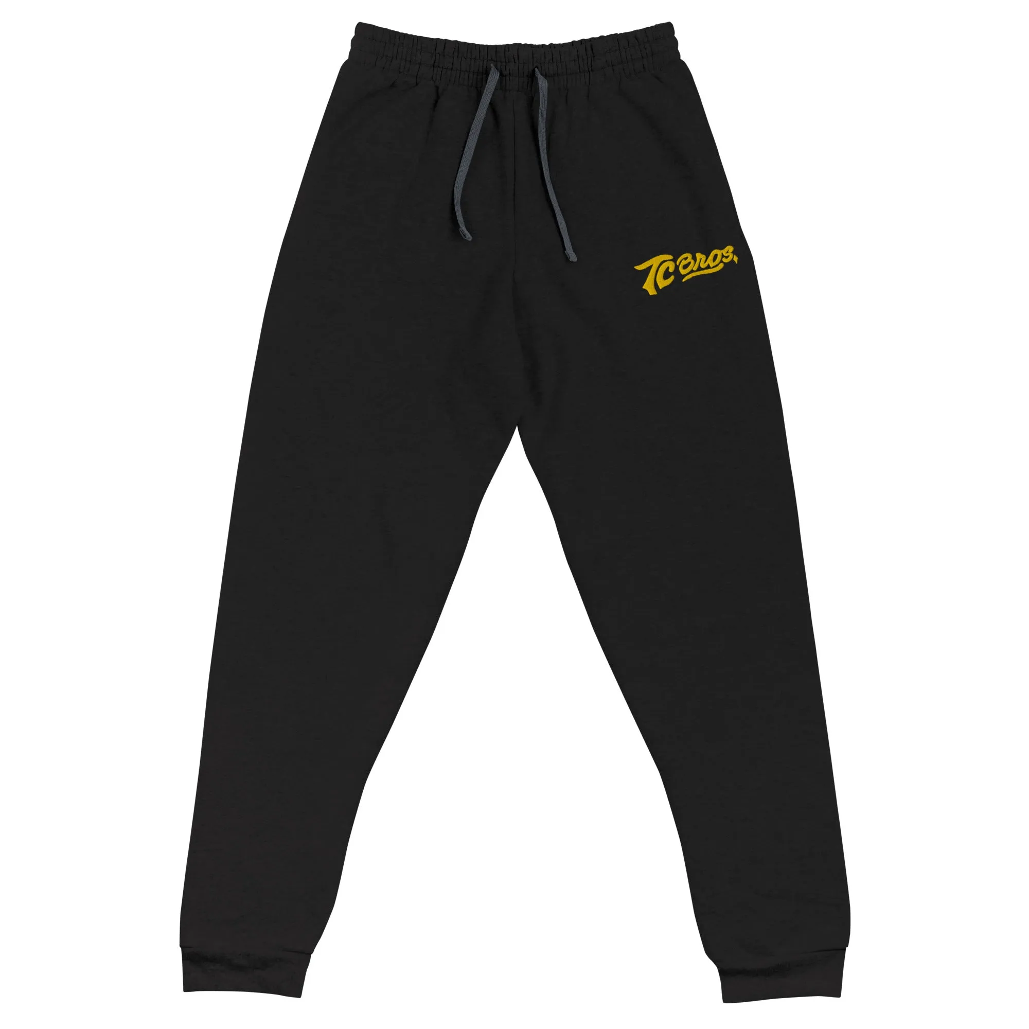 Script Joggers - Black/Gold