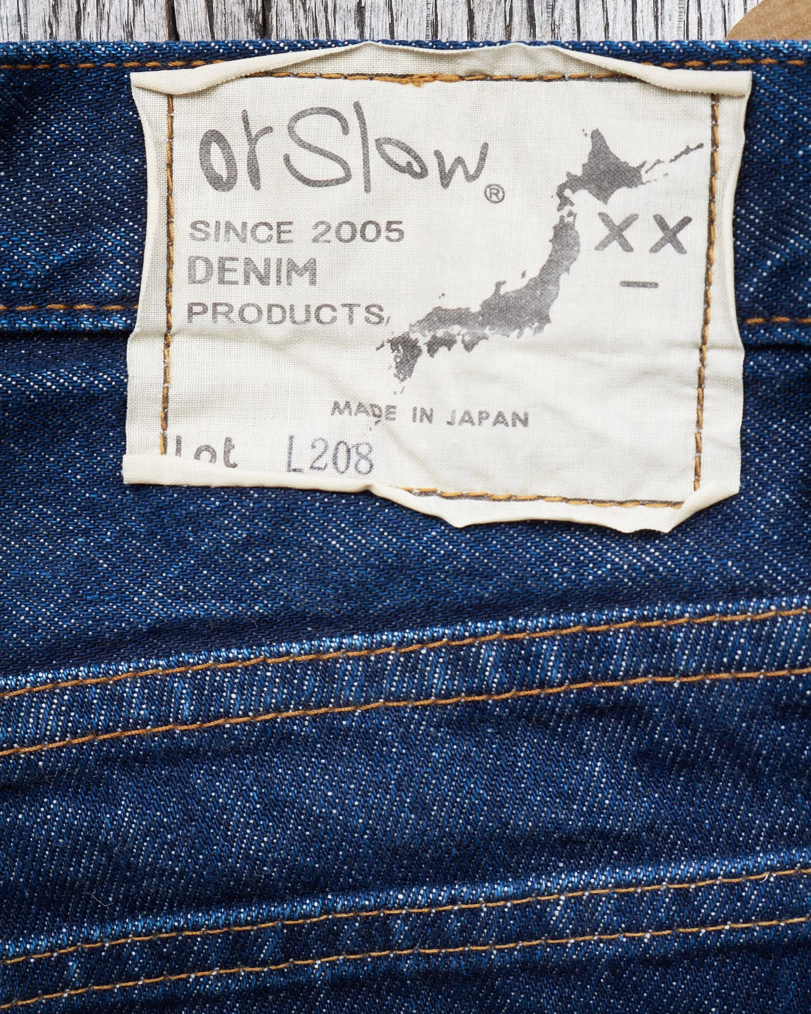 Second Hand OrSlow Womens Bootcut Jeans EU S / 2