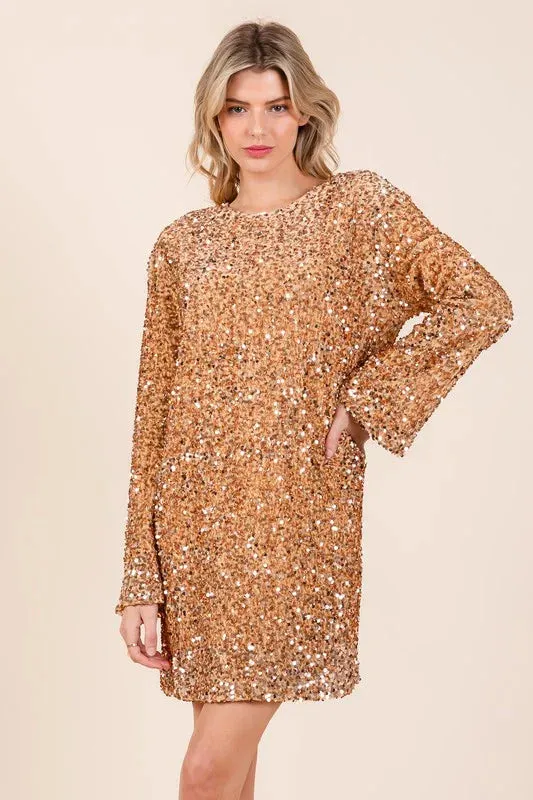 Sera | Stylish Cocktail Dress with Glitter