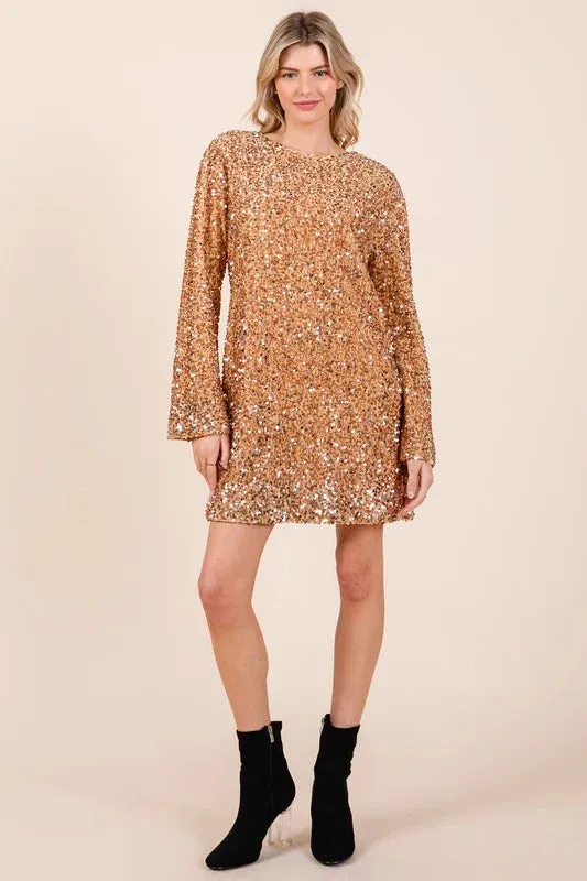 Sera | Stylish Cocktail Dress with Glitter