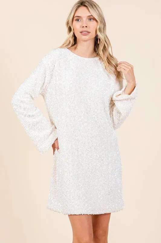 Sera | Stylish Cocktail Dress with Glitter