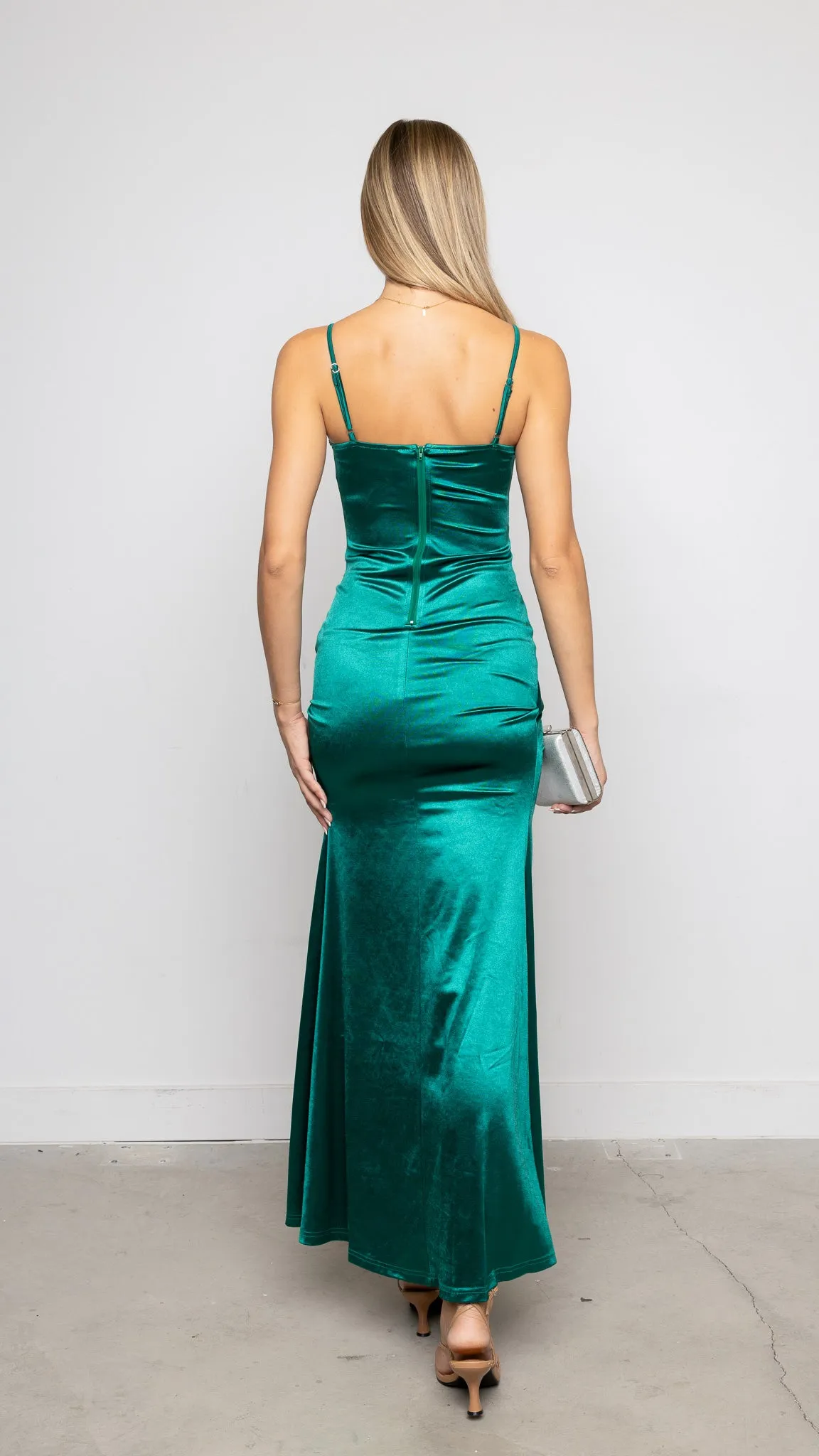 Serlina Maxi Dress in Red