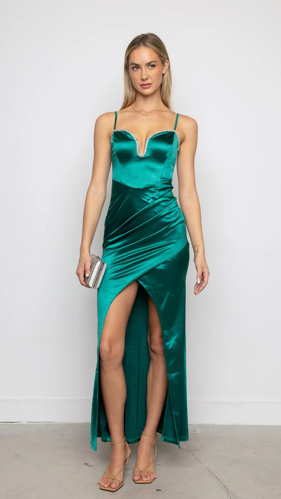 Serlina Maxi Dress in Red