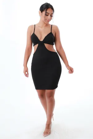 Sexy Bodycon Black Dress