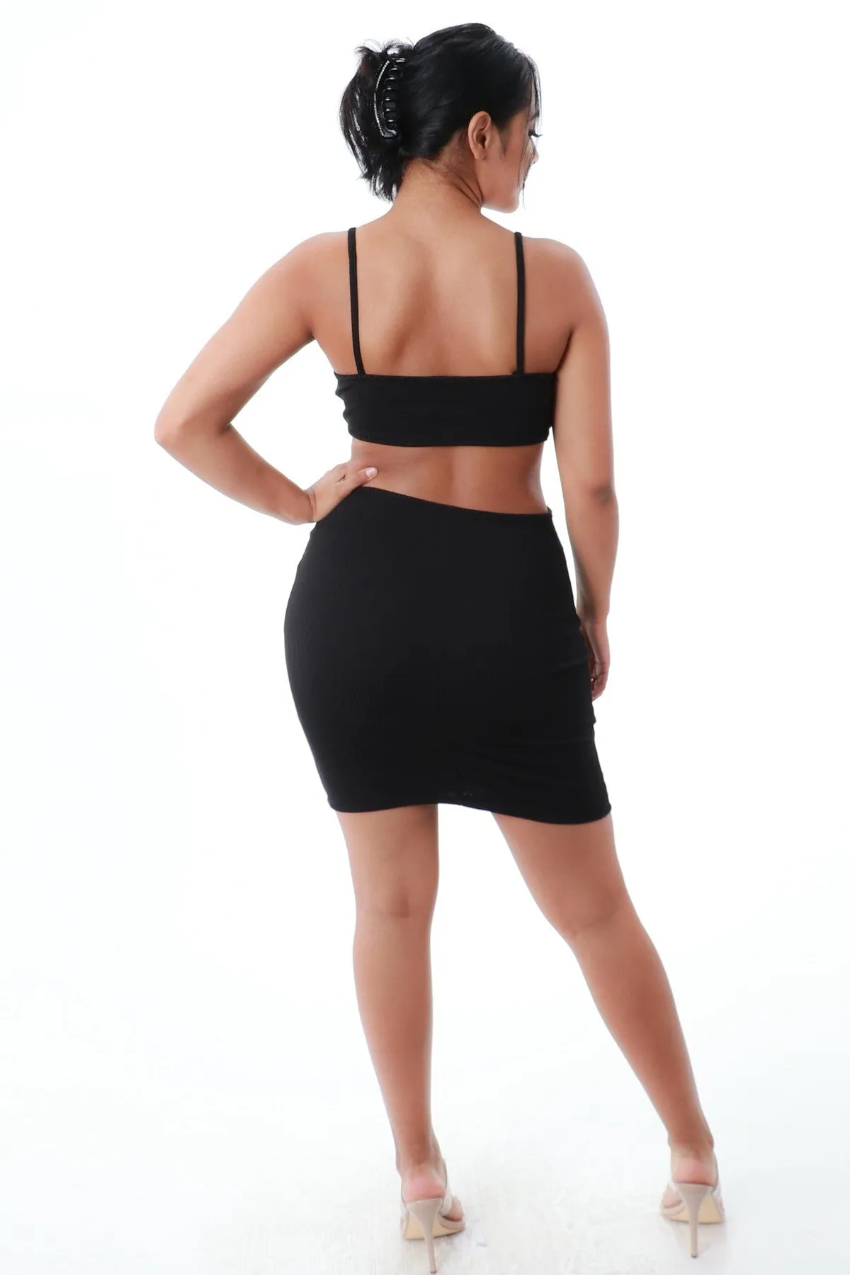 Sexy Bodycon Black Dress