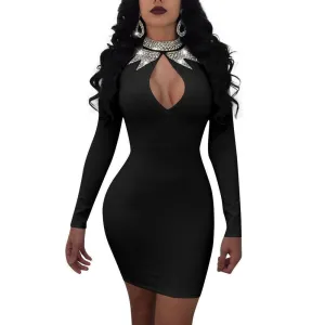 Sexy Long Sleeve Bodycon Dresses