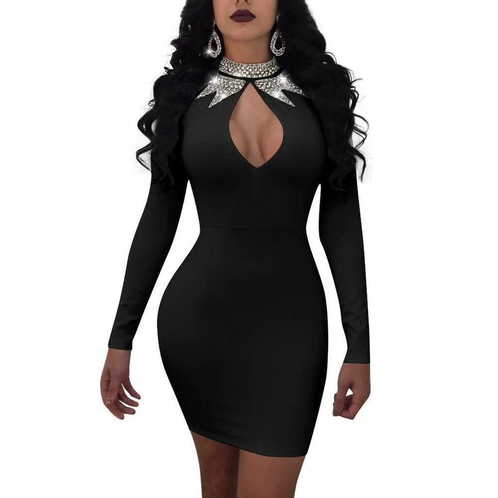 Sexy Long Sleeve Bodycon Dresses