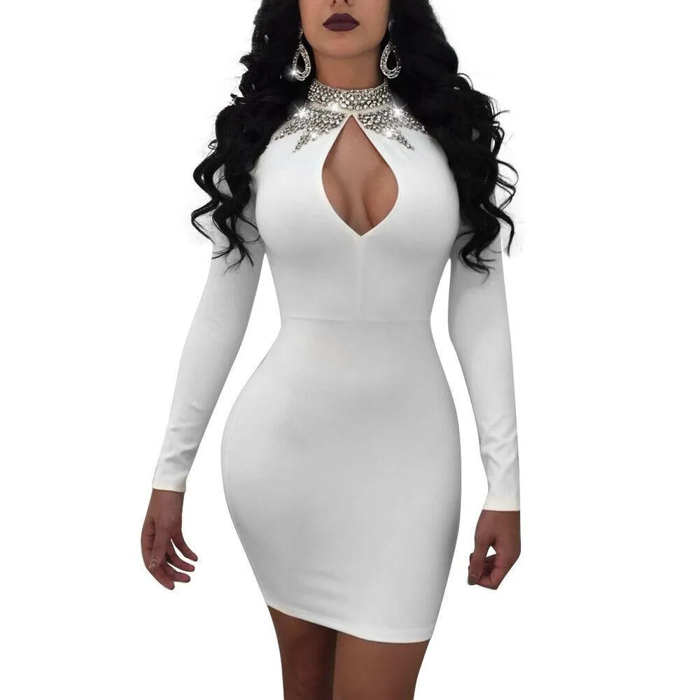 Sexy Long Sleeve Bodycon Dresses