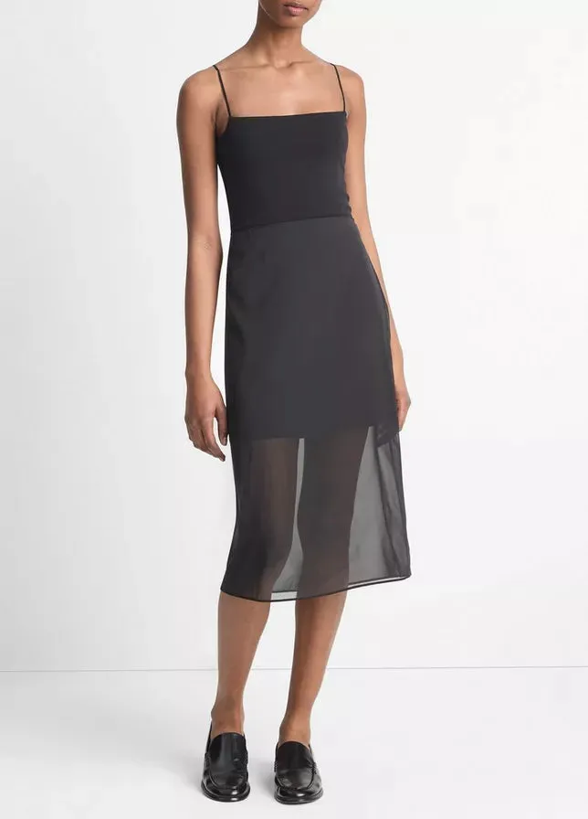 Sheer Pencil Skirt