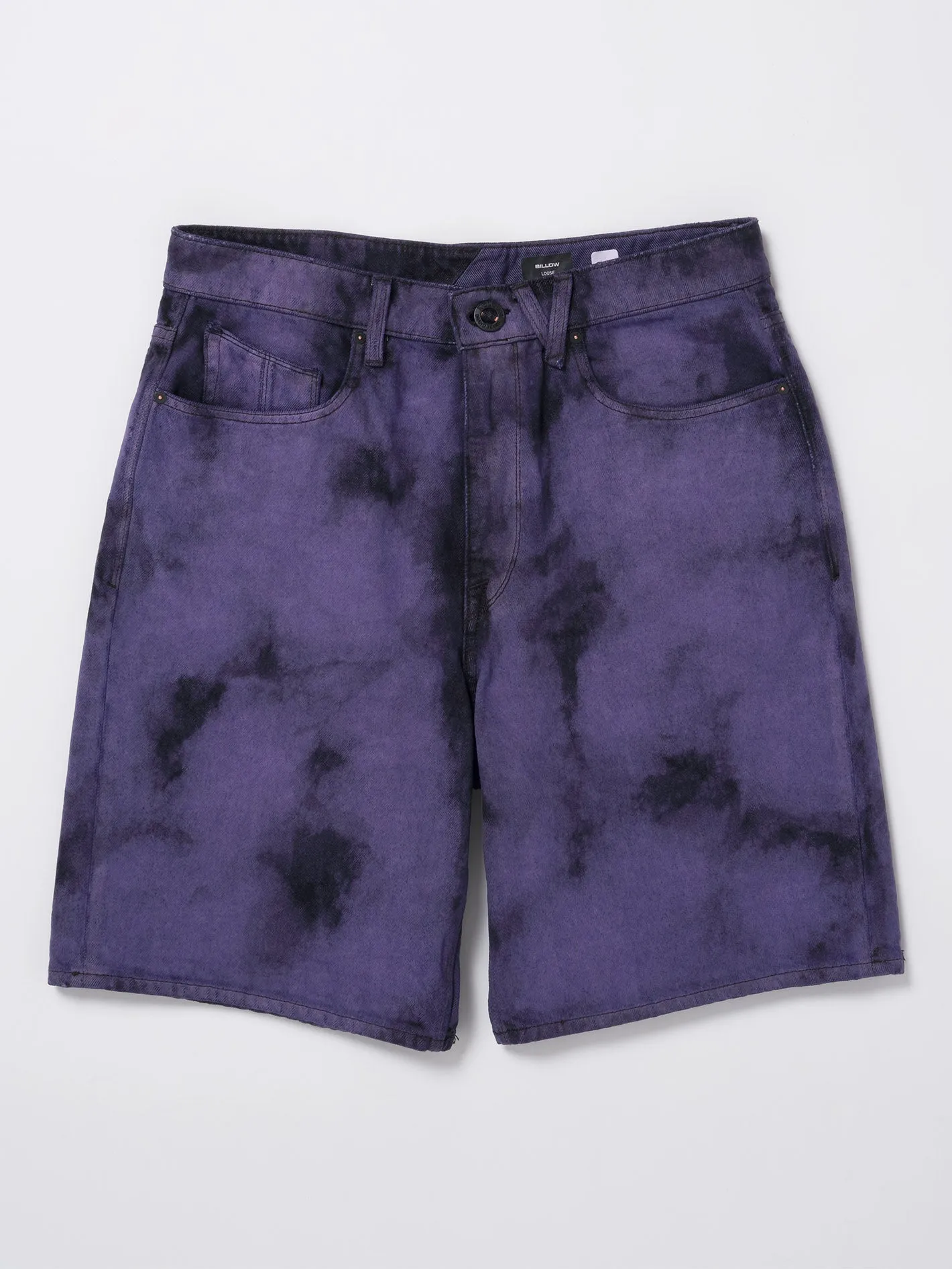 Short Billow Denim - DEEP PURPLE